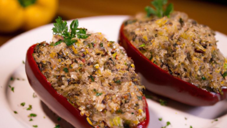 Receita De Berinjela Recheada Com Quinoa