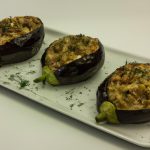 Berinjela Recheada no Forno