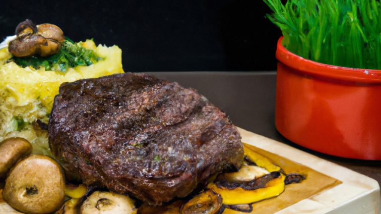 Receita De Bife Com Molho De Cogumelos