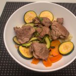 Bife de Panela com Legumes