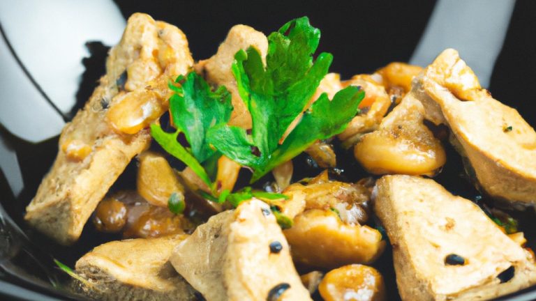 Receita De Bife De Tofu Com Alho-Poró