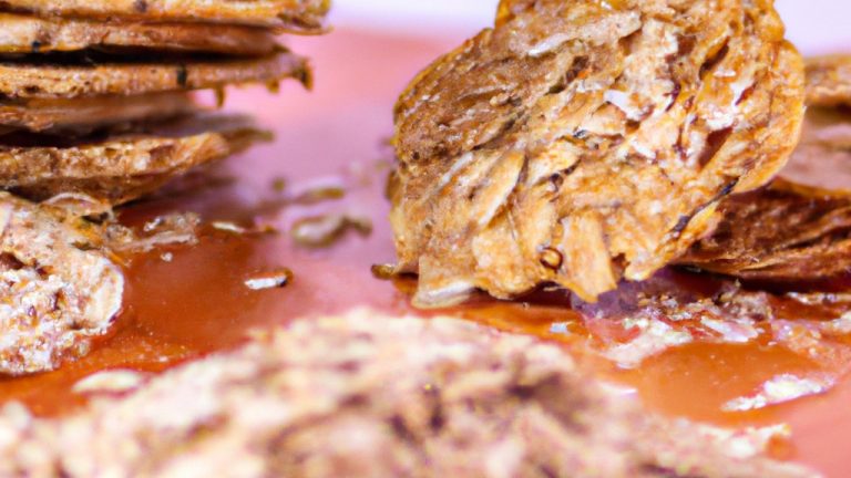 Receita De Biscoitos De Aveia E Sementes De Gergelim