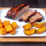 Bisteca de Porco Assada com Batata