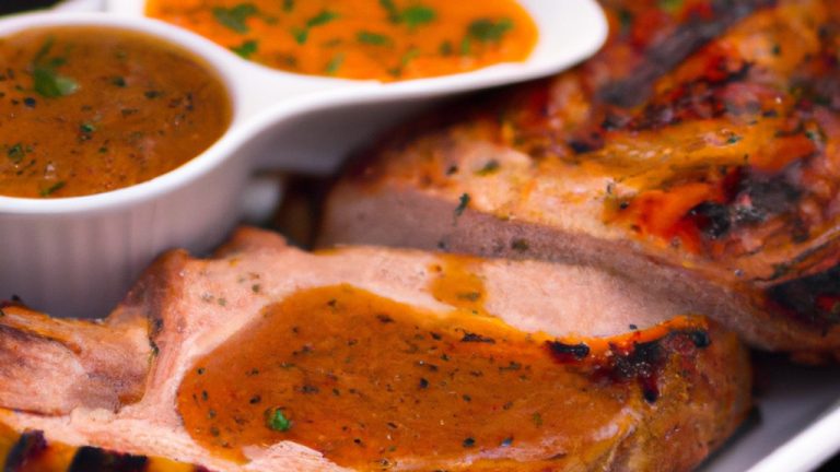 Receita De Bisteca De Porco Assada Com Molho
