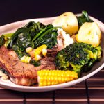 Bisteca de Porco com Legumes