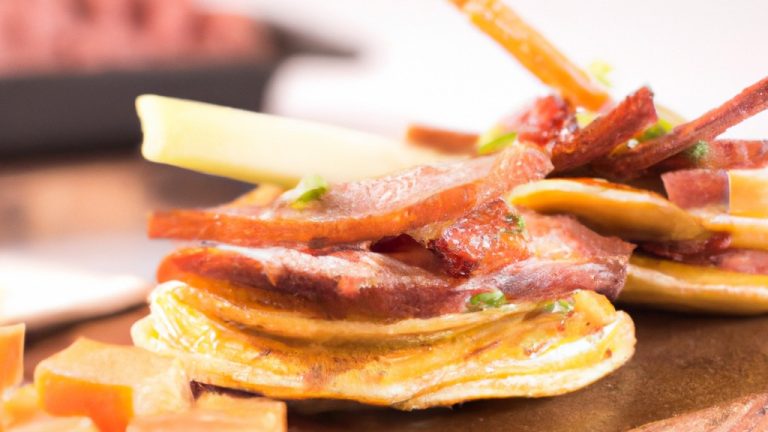 Receita De Blinis De Cenoura Com Bacon