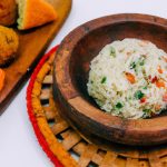 Bolinho de Arroz com Abobrinha