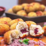 Bolinho de Arroz com Beterraba