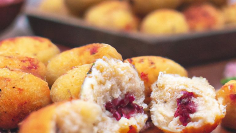Receita De Bolinho De Arroz Com Beterraba