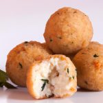 Bolinho de Arroz com Espinafre