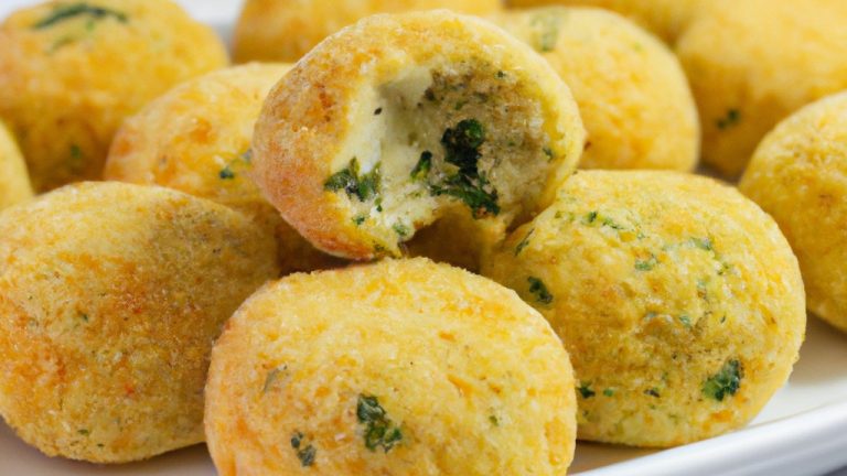 Receita De Bolinho De Arroz Com Espinafre Assado