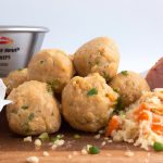 Bolinho de Arroz com Legumes