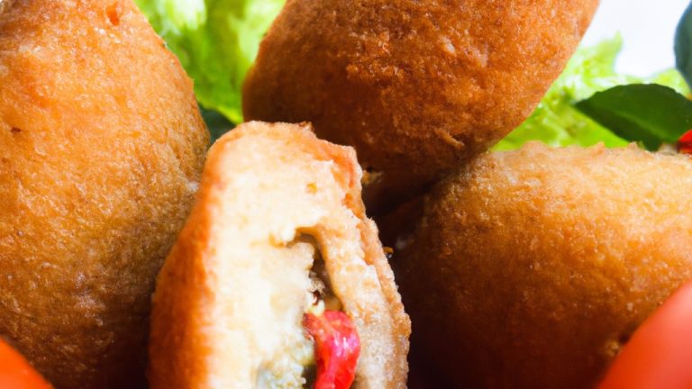 Receita De Bolinho De Arroz Recheado Com Carne Moída