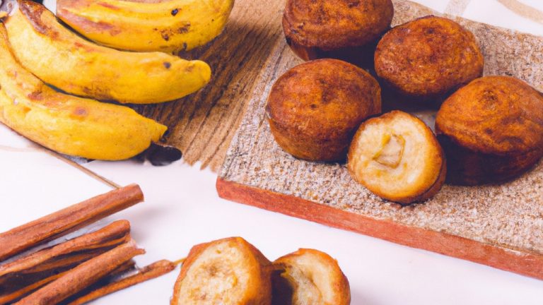 Receita De Bolinho De Banana Com Canela