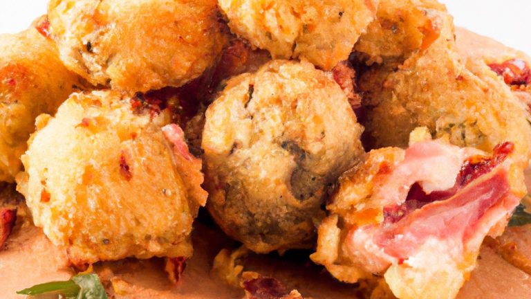 Receita De Bolinho De Batata Com Queijo E Bacon