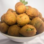 Bolinho de Berinjela Frito