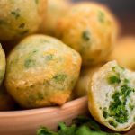 Bolinho de Brócolis Frito