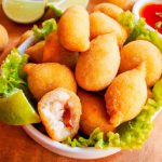 Bolinho de Camarão Frito