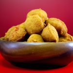 Bolinho de Carne Moída Frito