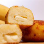 Bolinho de Chuva com Banana e Queijo