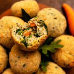 Bolinho de Couve Flor Vegano