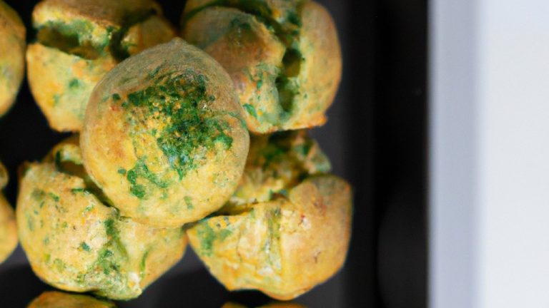 Receita De Bolinho De Couve-Flor Na Airfryer