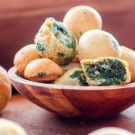 Bolinho de espinafre sem ovo
