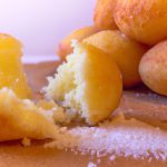 Bolinho de Mandioca Simples com Farinha de Trigo