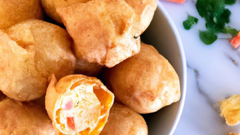 Receita De Bolinho Na Airfryer: Salgado E Feito Com Cenoura Ralada