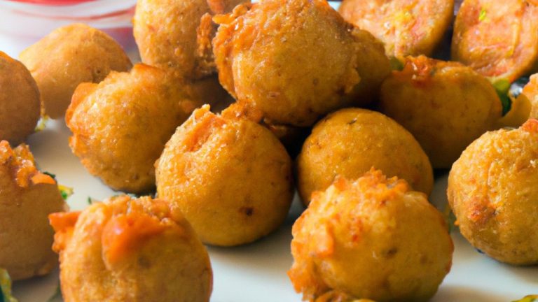 Receita De Bolinhos De Camarão Com Farinha De Milho