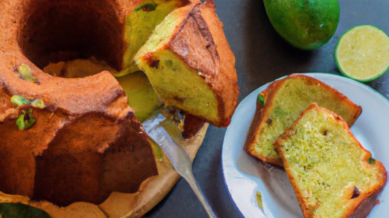 Receita De Bolo De Abacate