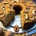 Bolo de Abóbora com Nozes Sem Glúten