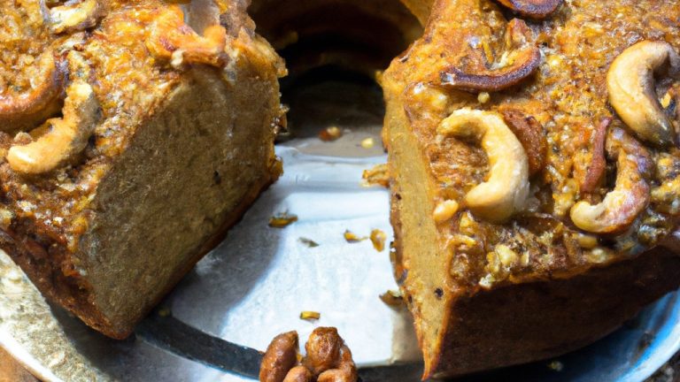 Receita De Bolo De Abóbora Com Nozes Sem Glúten