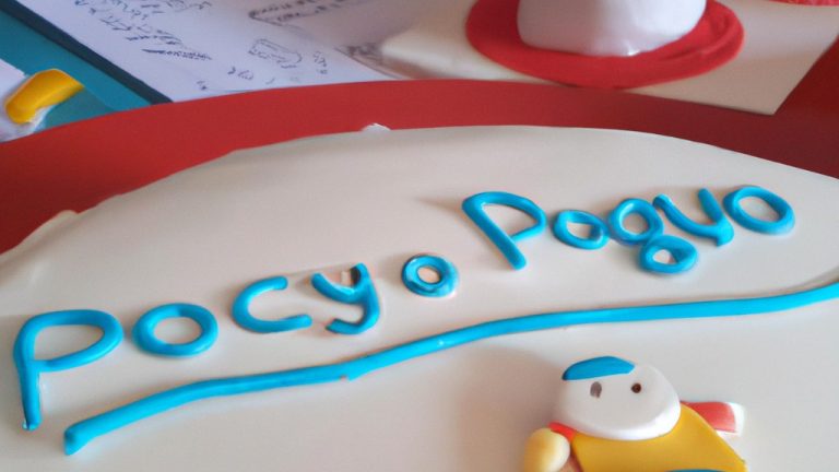Receita De Bolo De Aniversário Do Pocoyo