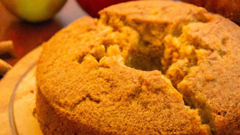 Receita De Bolo De Aveia Com Maçã