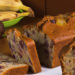 Bolo de Banana com Aveia e Uva Passa