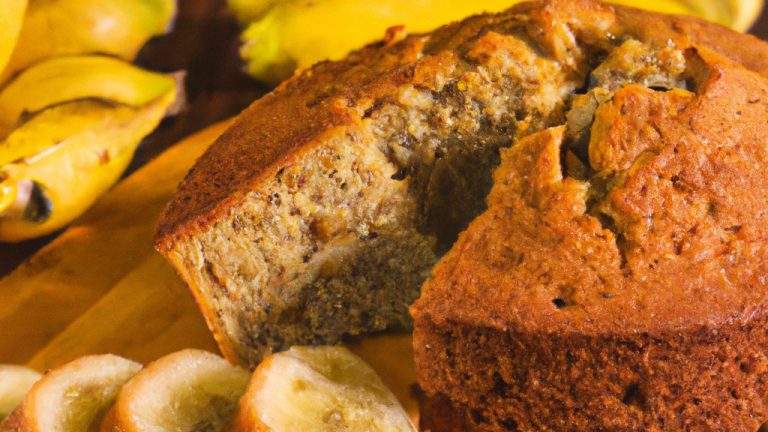 Receita De Bolo De Banana Com Aveia Fit