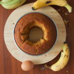 Bolo de Banana com Farelo de Aveia