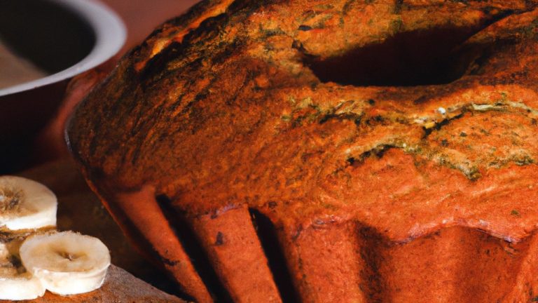 Receita De Bolo De Banana Com Farinha De Rosca E Açúcar Mascavo