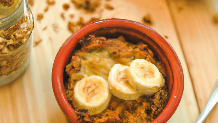 Receita De Bolo De Banana Com Granola
