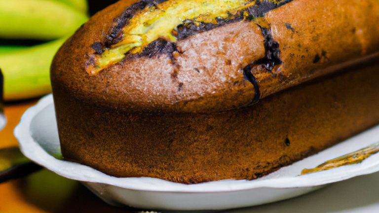 Receita De Bolo De Banana E Chocolate