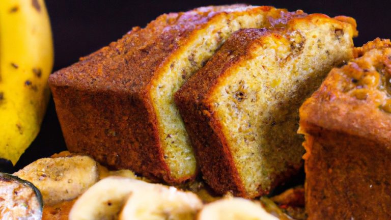 Receita De Bolo De Banana E Nozes (Sem Glúten)