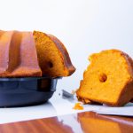 Bolo de baunilha de liquidificador