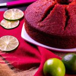 Bolo de Beterraba com Limão