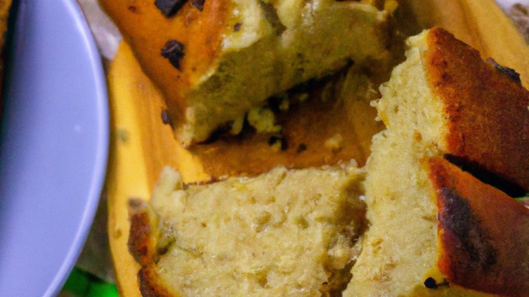 Receita De Bolo De Caneca De Banana