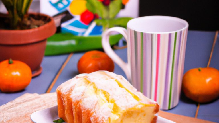 Receita De Bolo De Caneca De Laranja