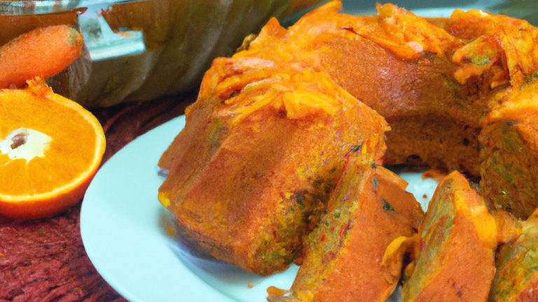 Receita De Bolo De Cenoura Com Manga