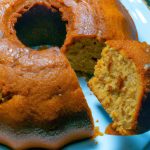 Bolo de cenoura cozida
