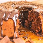 Bolo de Chocolate com Cacau em Pó
