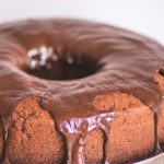 Bolo de Chocolate com Cobertura de Chocolate